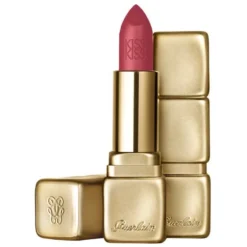 Guerlain KissKiss Matte M375 Flaming Rose Rossetto Rossetto Mat Idratante E Rimpolpante